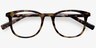 Demain Tortoise AcetateEyeglass Frames from EyeBuyDirect, Closed View