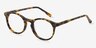 Neptune Matte Tortoise AcetateEyeglass Frames from EyeBuyDirect, Angle View