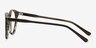 Neptune Brown AcetateEyeglass Frames from EyeBuyDirect, Side View