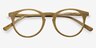 Neptune Yellow AcetateEyeglass Frames from EyeBuyDirect, Closed View