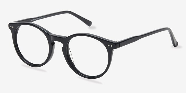 Neptune Dark Green AcetateEyeglass Frames from EyeBuyDirect, Angle View