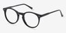 Neptune Dark Green AcetateEyeglass Frames from EyeBuyDirect, Angle View