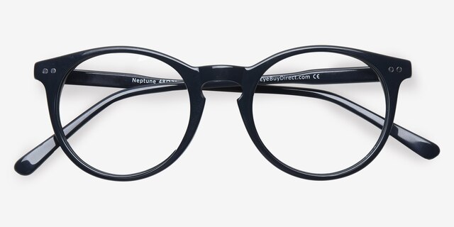 Neptune Dark Green AcetateEyeglass Frames from EyeBuyDirect, Closed View