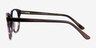 Mars Purple AcetateEyeglass Frames from EyeBuyDirect, Side View