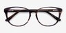 Mars Purple AcetateEyeglass Frames from EyeBuyDirect, Closed View