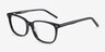 Seapoint Black AcetateEyeglass Frames from EyeBuyDirect, Angle View