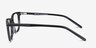 Seapoint Black AcetateEyeglass Frames from EyeBuyDirect, Side View