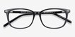 Seapoint Black AcetateEyeglass Frames from EyeBuyDirect, Closed View