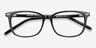 Seapoint Black AcetateEyeglass Frames from EyeBuyDirect, Closed View