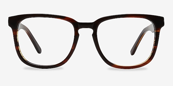Sail Brun Acétate Montures de lunettes de vue