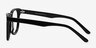 Sail Black AcetateEyeglass Frames from EyeBuyDirect, Side View