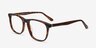Damien Écailles AcétateMontures de lunettes de vue d'EyeBuyDirect, Vue d'Angle