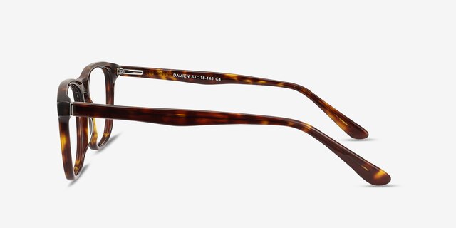 Damien Écailles AcétateMontures de lunettes de vue d'EyeBuyDirect, Vue de Côté