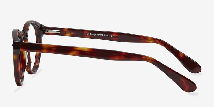 The Loop Tortoise Acetate Eyeglass Frames from EyeBuyDirect