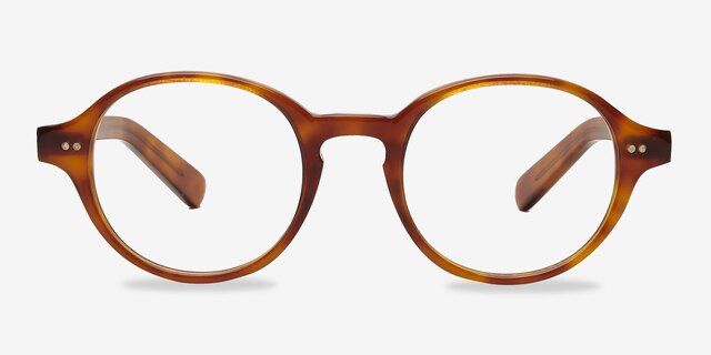 Homer Tortoise AcetateEyeglass Frames from EyeBuyDirect, Front View