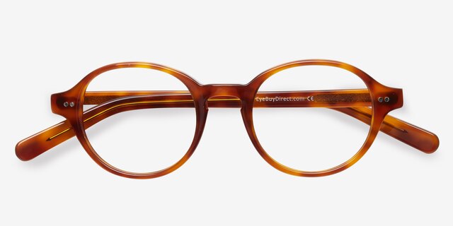 Homer Tortoise AcetateEyeglass Frames from EyeBuyDirect, Closed View