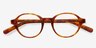 Homer Tortoise AcetateEyeglass Frames from EyeBuyDirect, Closed View