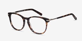 Decadence Écailles Acetate-metal Montures de lunettes de vue d'EyeBuyDirect, Vue d'Angle