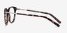 Decadence Écailles Acetate-metalMontures de lunettes de vue d'EyeBuyDirect, Vue de Côté