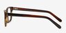 Edit Brown AcetateEyeglass Frames from EyeBuyDirect, Side View