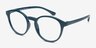 Bright Side Green PlasticEyeglass Frames from EyeBuyDirect, Angle View
