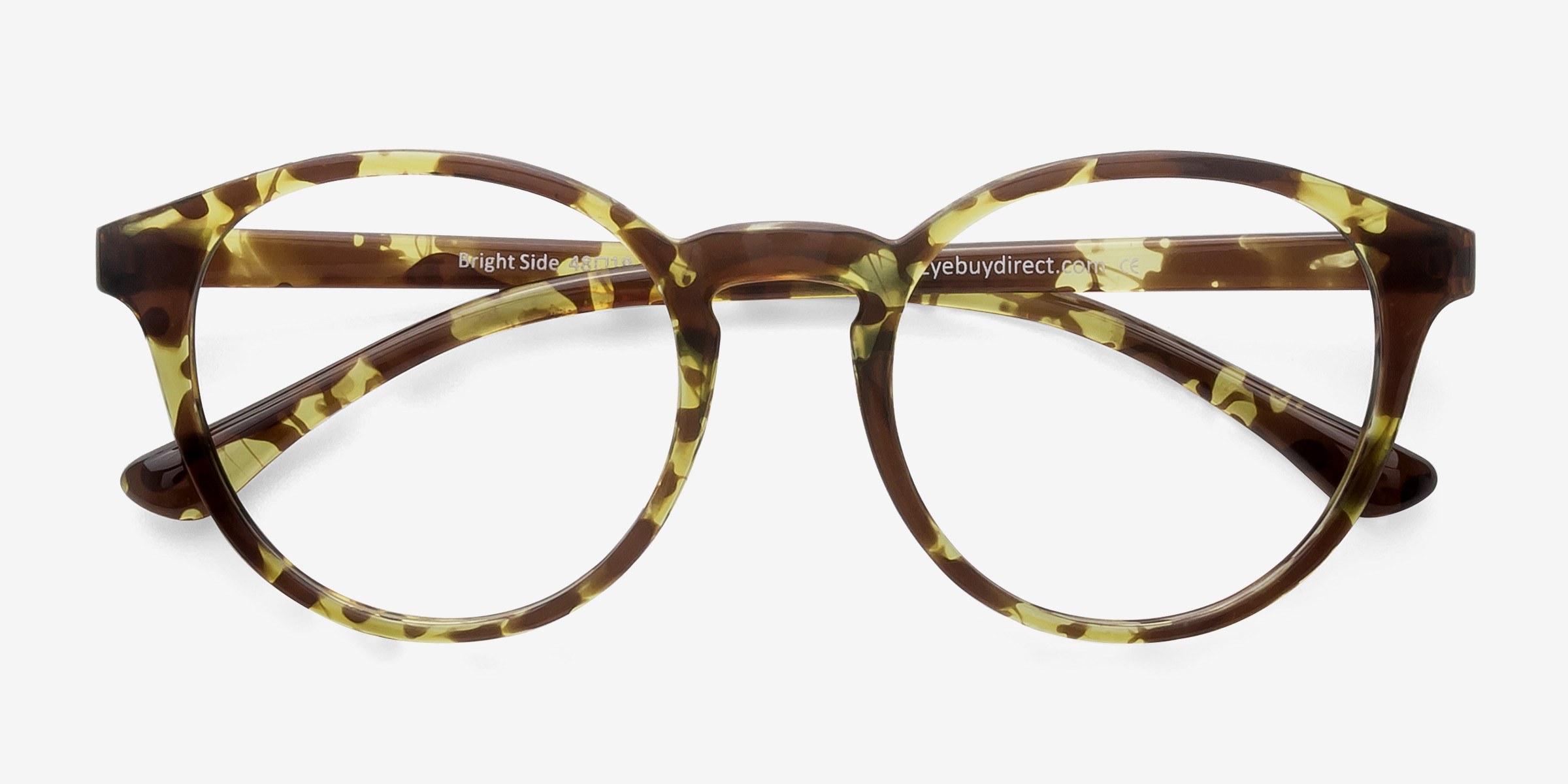 Bright Side Round Tortoise Full Rim Eyeglasses Eyebuydirect