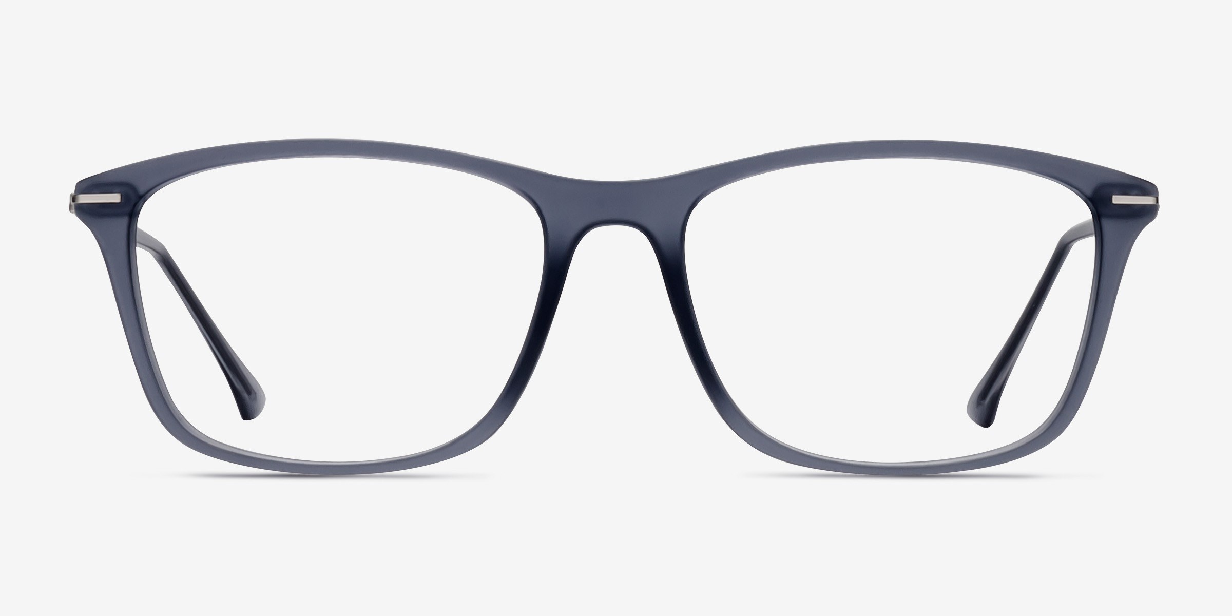 Thursday Rectangle Gray Full Rim Eyeglasses Eyebuydirect