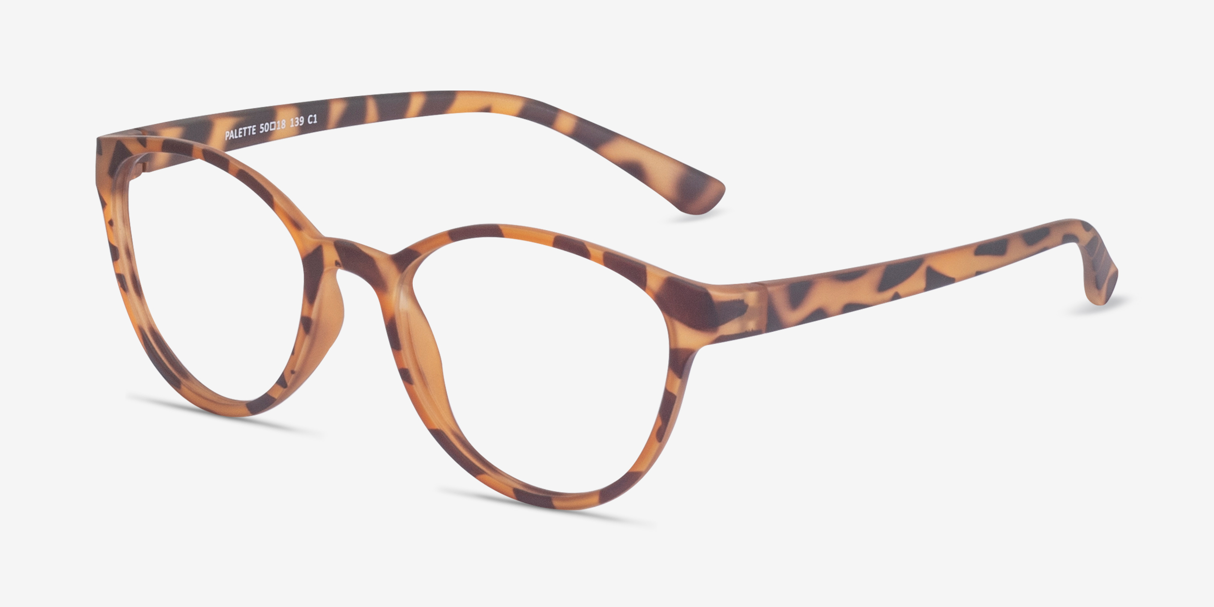 Palette Cat Eye Matte Leopard Glasses for Women | Eyebuydirect