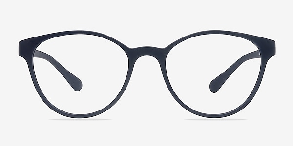 Palette Matte Navy Plastic Eyeglass Frames
