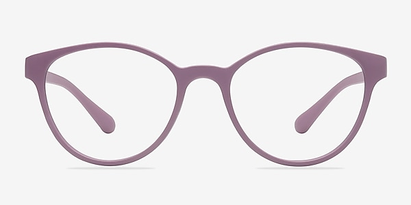 Palette Matte Purple Plastic Eyeglass Frames