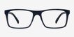 Persian Matte Navy PlasticEyeglass Frames from EyeBuyDirect, Front View