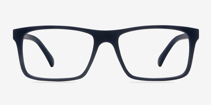 Persian Matte Navy Plastic Eyeglass Frames from EyeBuyDirect