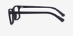 Persian Matte Navy PlasticEyeglass Frames from EyeBuyDirect, Side View