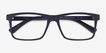 Persian Matte Navy PlasticEyeglass Frames from EyeBuyDirect, Closed View