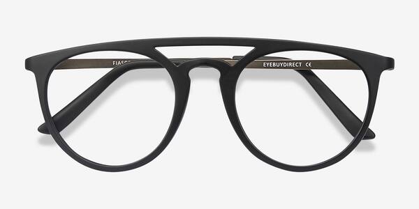 Matte Black Fiasco -  Plastic Eyeglasses
