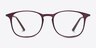 Little Bit Matte Purple PlasticEyeglass Frames from EyeBuyDirect, Front View