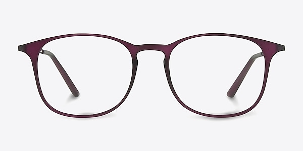 Little Bit  Matte Purple  Plastic Eyeglass Frames