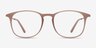 Little Bit Matte Pink MetalEyeglass Frames from EyeBuyDirect, Front View