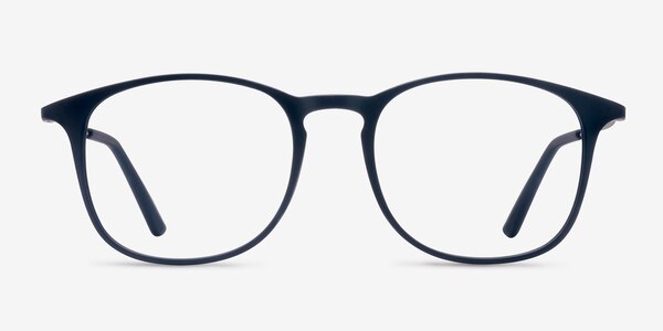 Little Bit  Matte Navy  Metal Eyeglass Frames