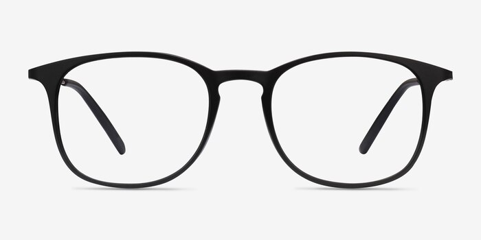 Little Bit Matte Black Plastic Eyeglass Frames from EyeBuyDirect