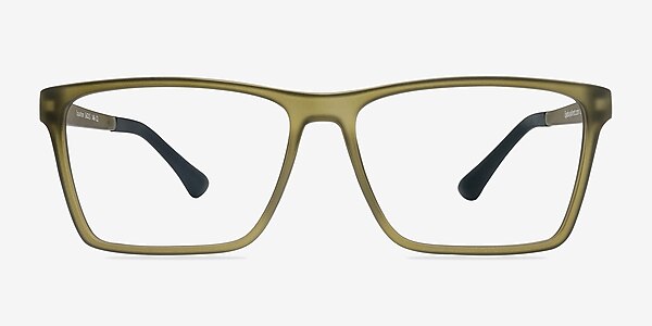 Equation Matte Olive Plastique Montures de lunettes de vue