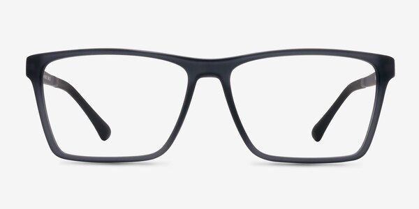 Equation Matte Gray Plastic Eyeglass Frames