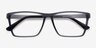 Equation Matte Gray PlasticEyeglass Frames from EyeBuyDirect, Closed View