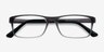 Firefly Matte Gray PlasticEyeglass Frames from EyeBuyDirect, Closed View