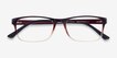 Firefly Brown PlasticEyeglass Frames from EyeBuyDirect, Closed View