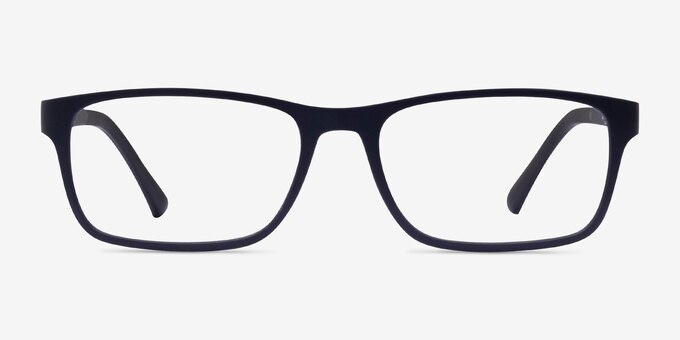 Firefly Matte Navy Plastic Eyeglass Frames