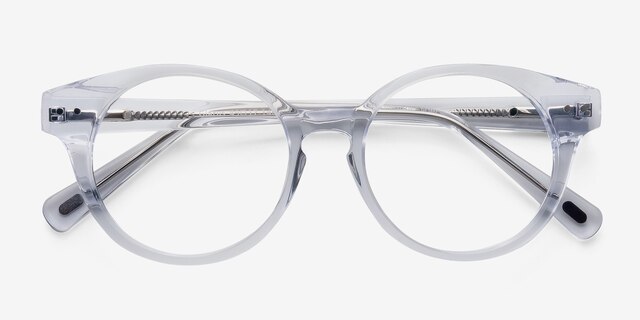 Glarus Clear AcetateEyeglass Frames from EyeBuyDirect, Closed View
