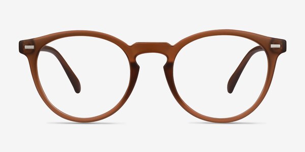 Peninsula Matte Redwood Plastic Eyeglass Frames
