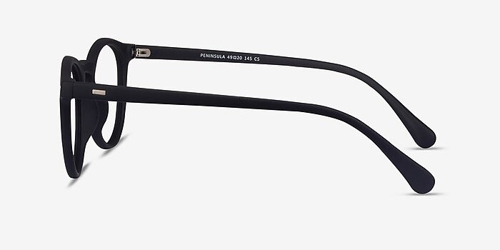 Peninsula Matte Navy Plastic Eyeglass Frames from EyeBuyDirect