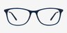 Oliver Navy PlasticEyeglass Frames from EyeBuyDirect, Front View